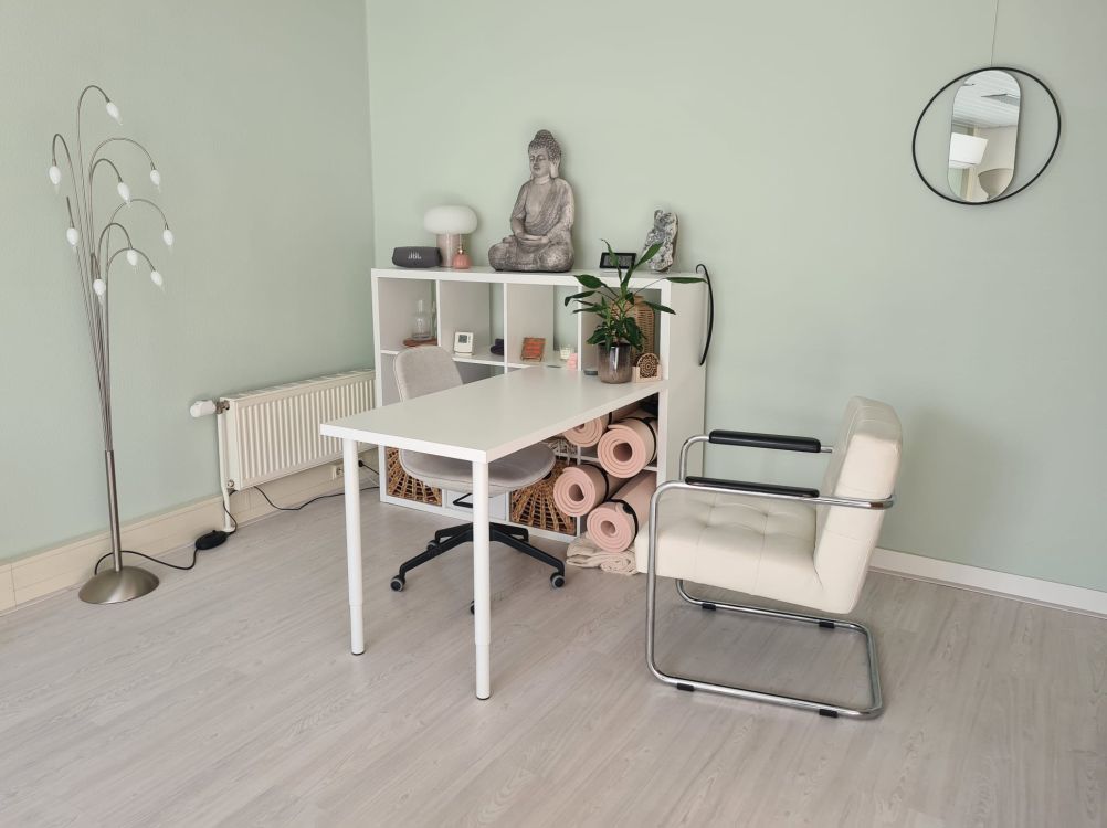 Behandelruimte nummer 2 bij Double Balanced in Huizen.