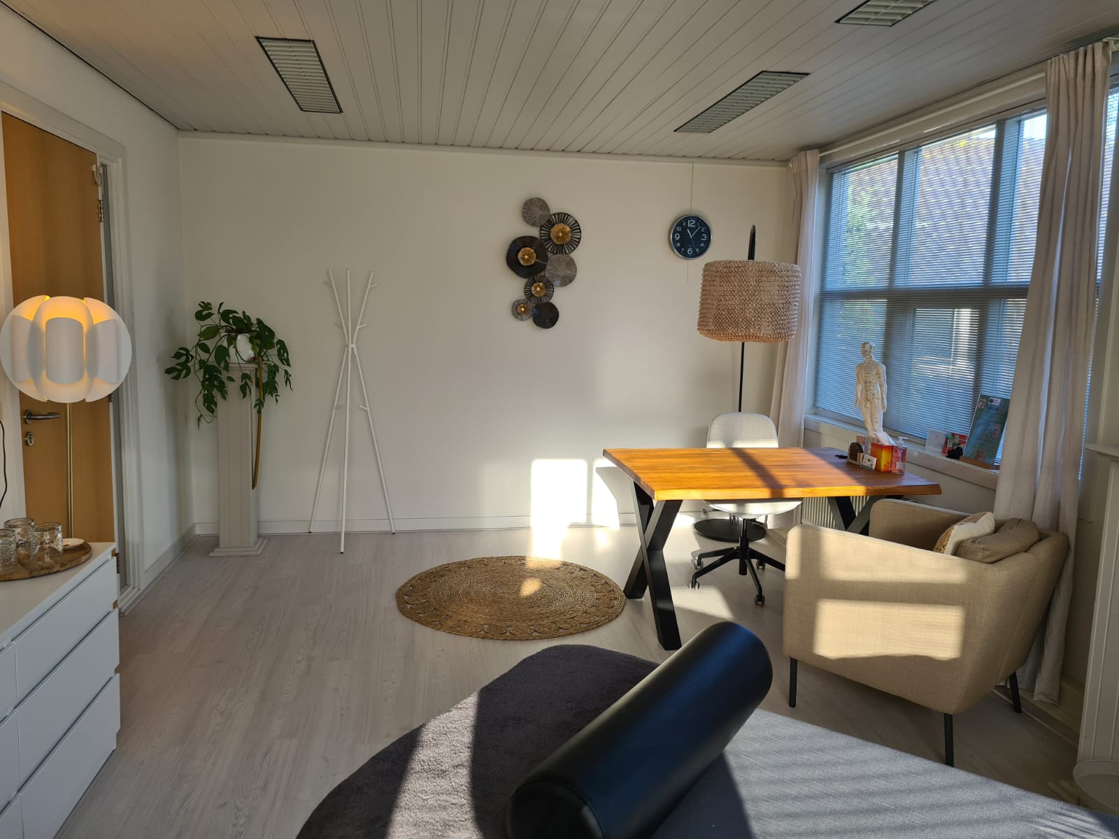 Acupunctuur behandelkamer nummer 1 van Double Balanced in Huizen, op de Achterbaan 81.